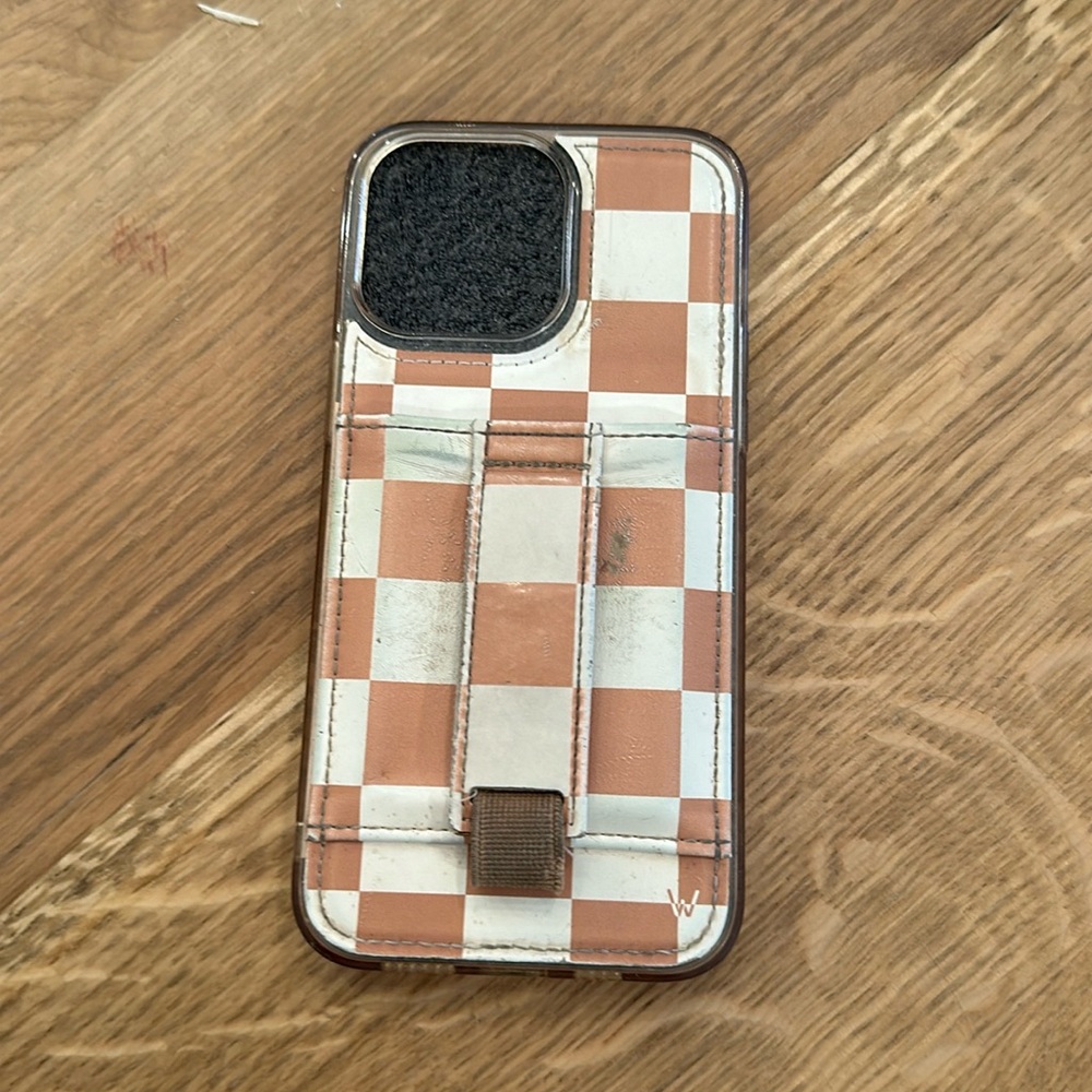 Walli Ohone case! I phone 14 pro max. Has wear but still works great!